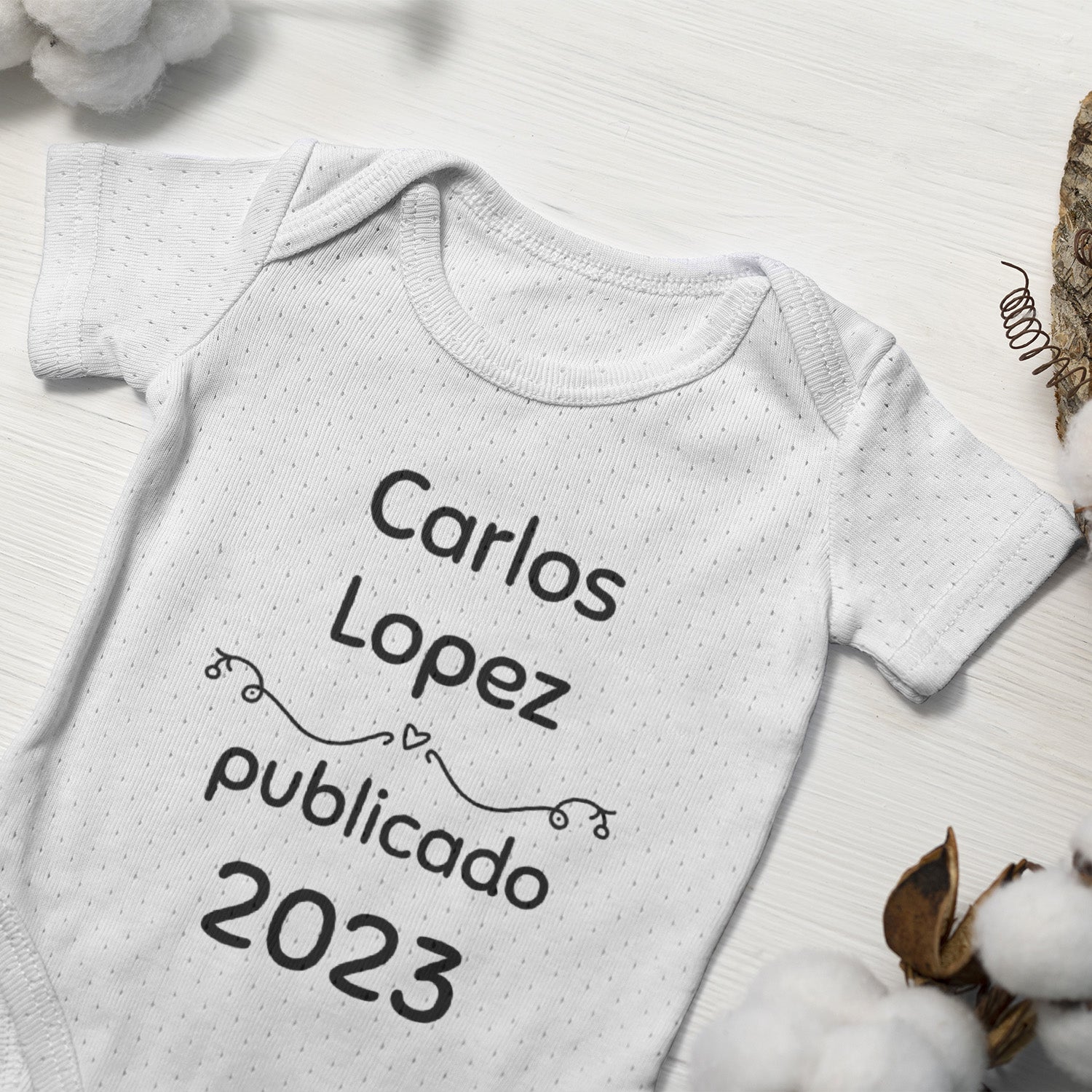 Body Bebé Personalizado Divertido Publicado En Año