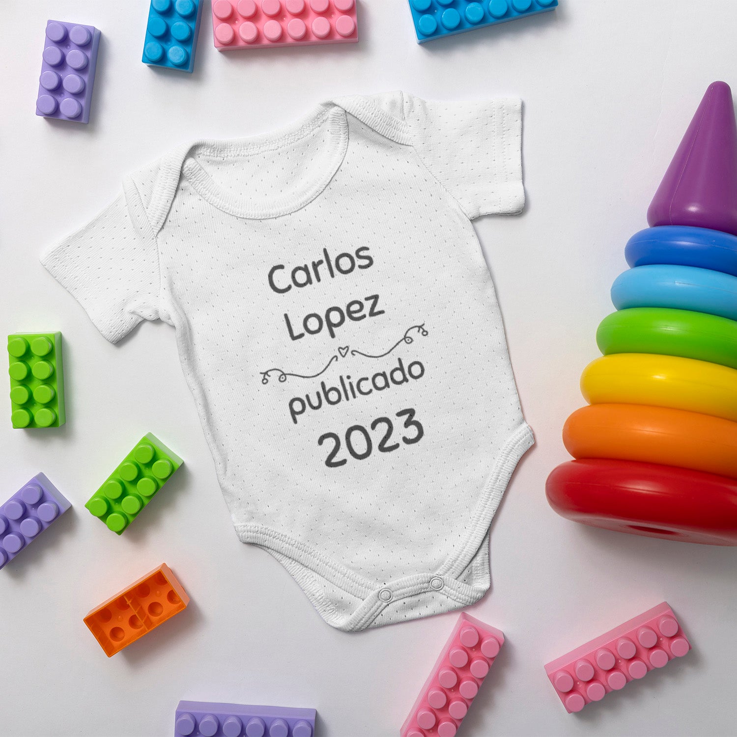 Body Bebé Personalizado Divertido Publicado En Año