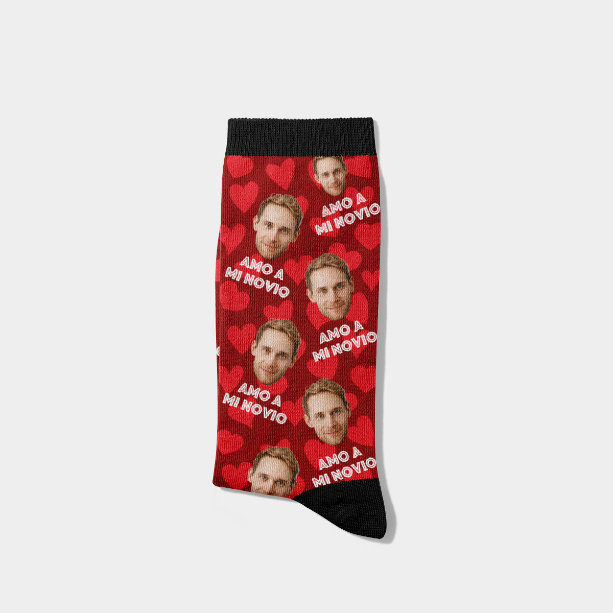 Calcetines Personalizados con Cara Novio