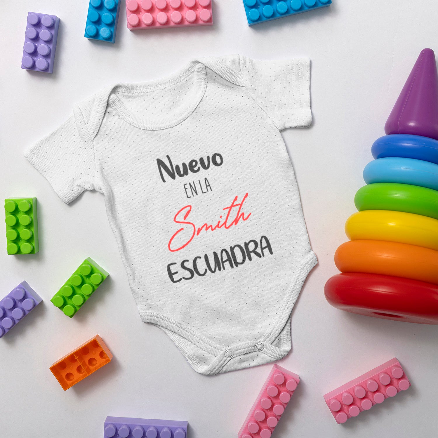 Body Para Bebé Personalizado Nuevo En El Equipo