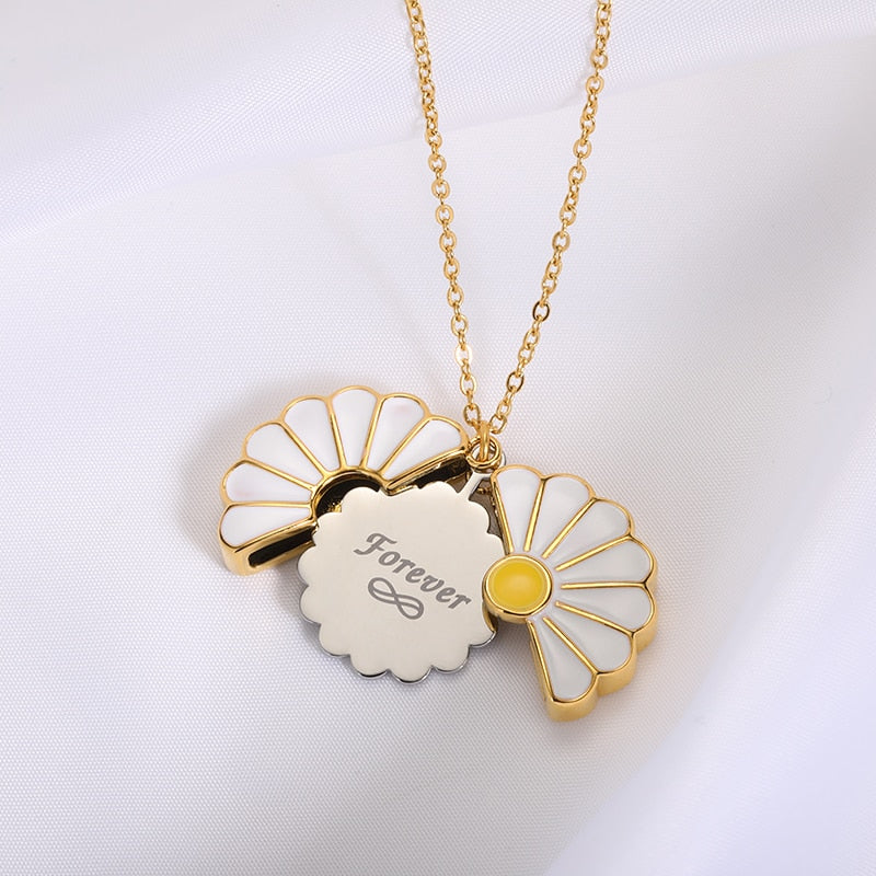 Collar Personalizado Flores con Nombre