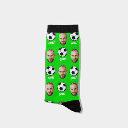 Calcetines Personalizados Fútbol con Cara