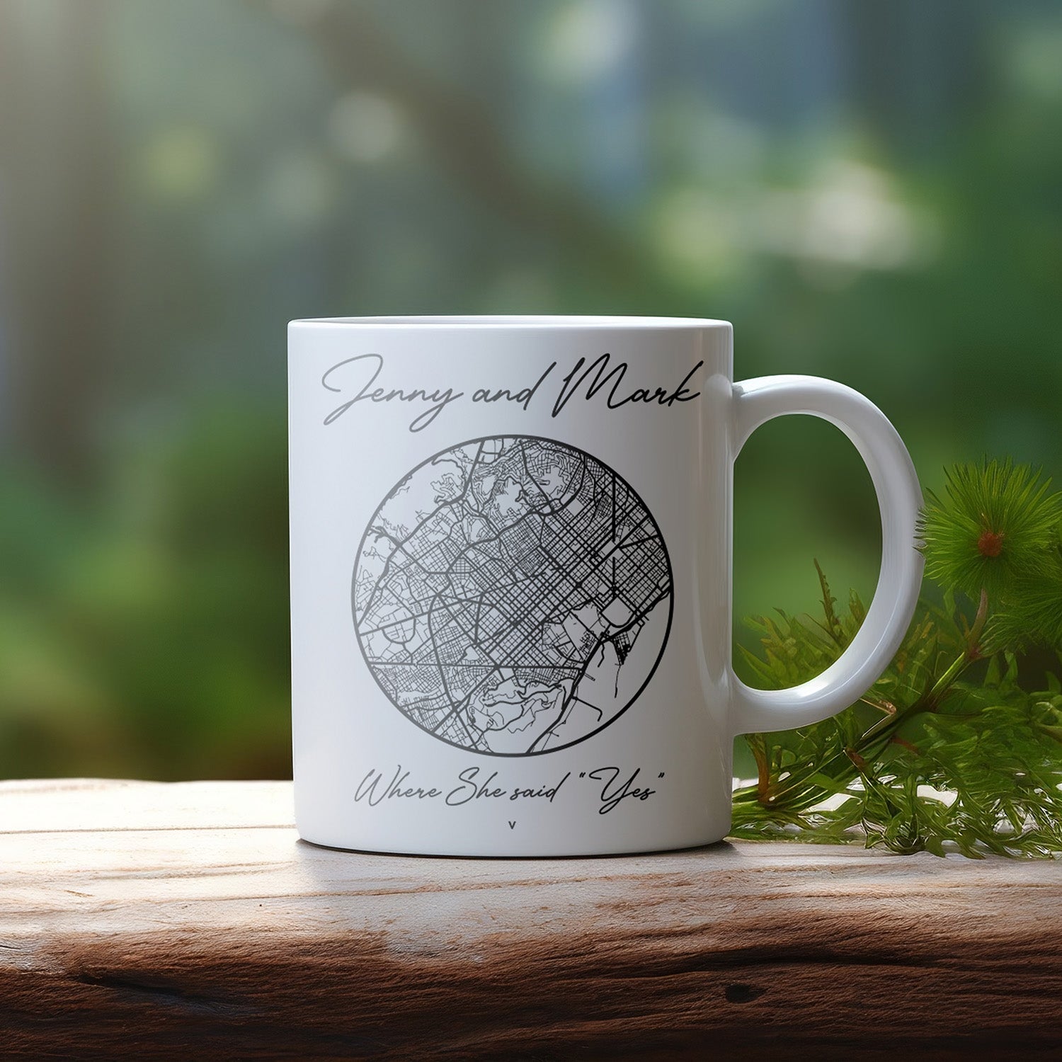 Taza Personalizada Mapa