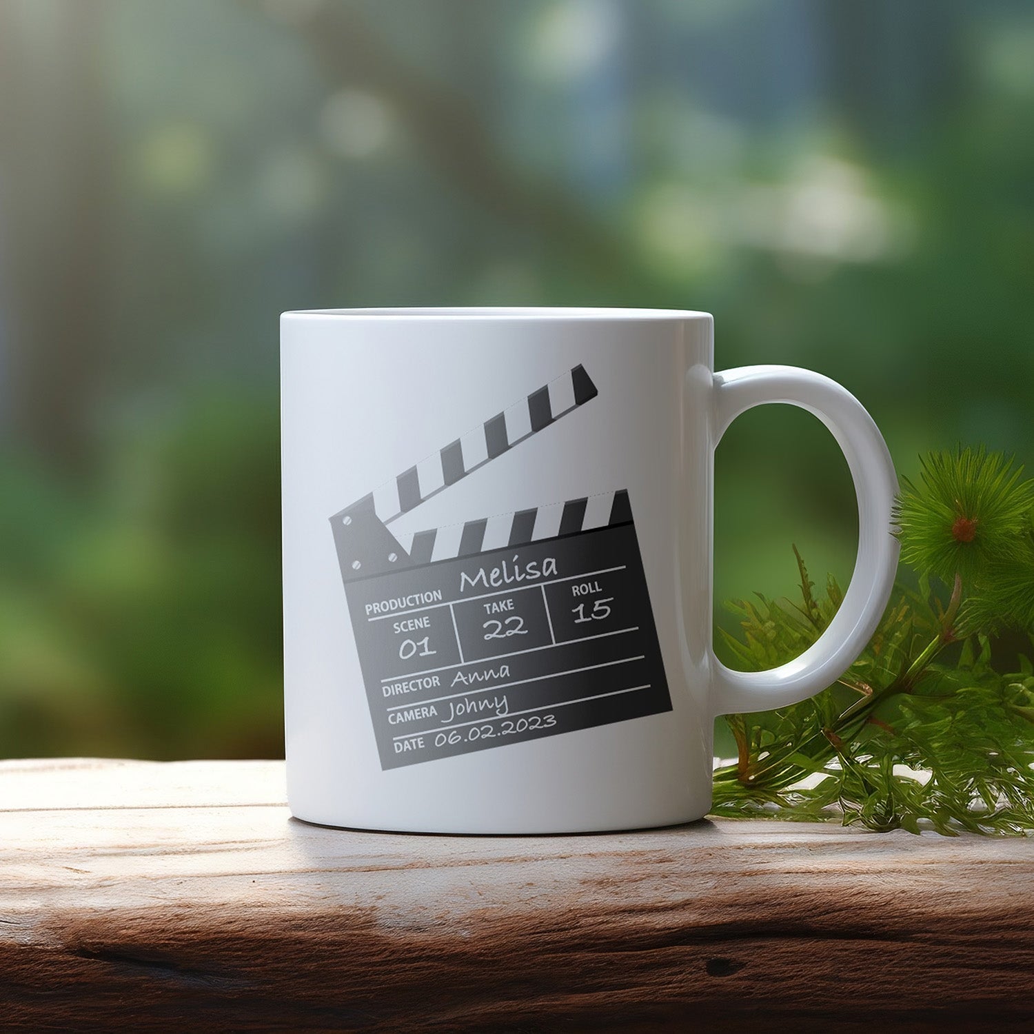 Taza Personalizada con Diseño Película