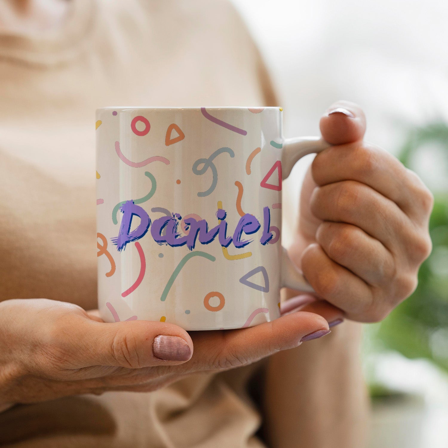 Taza Personalizada con Nombre Niño