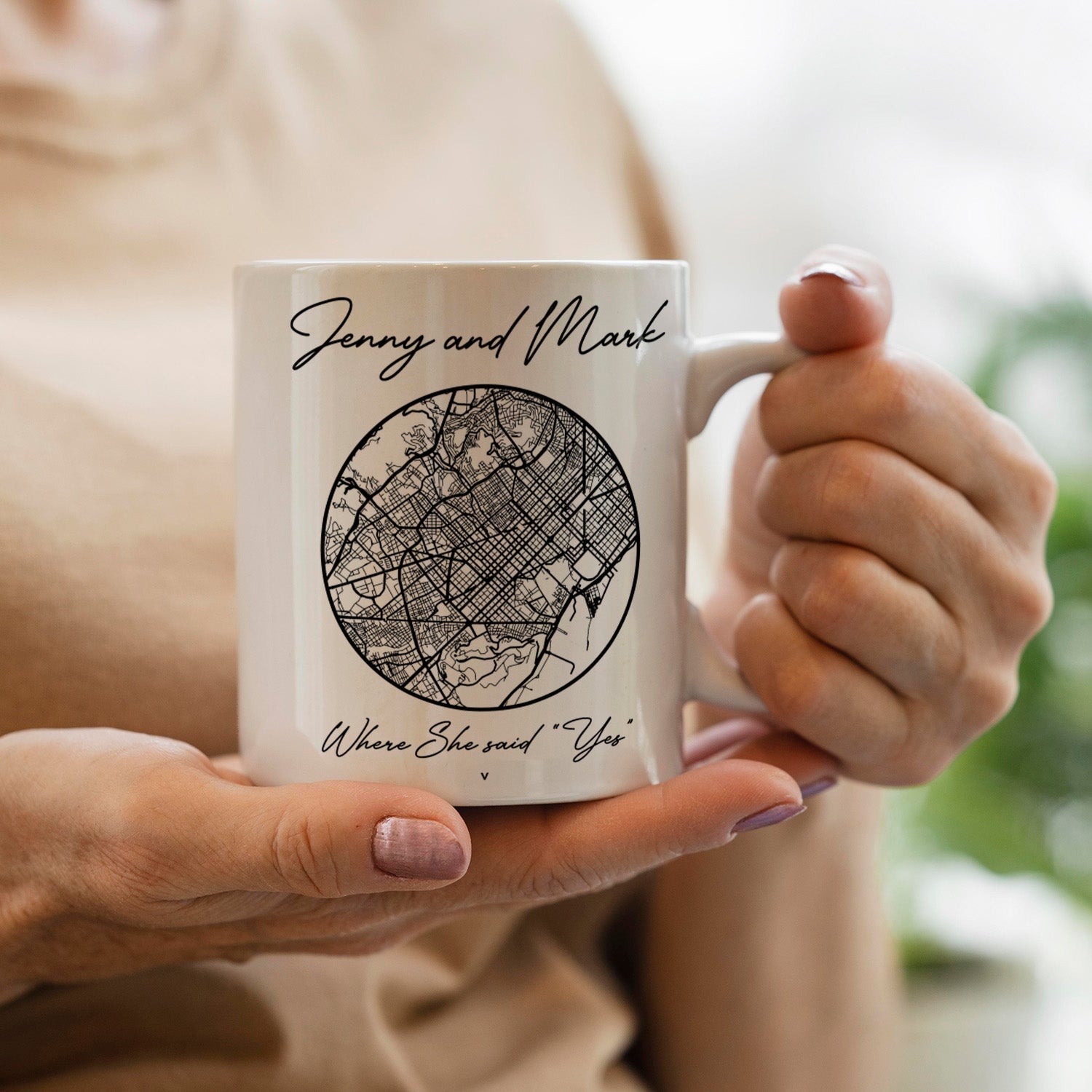 Taza Personalizada Mapa