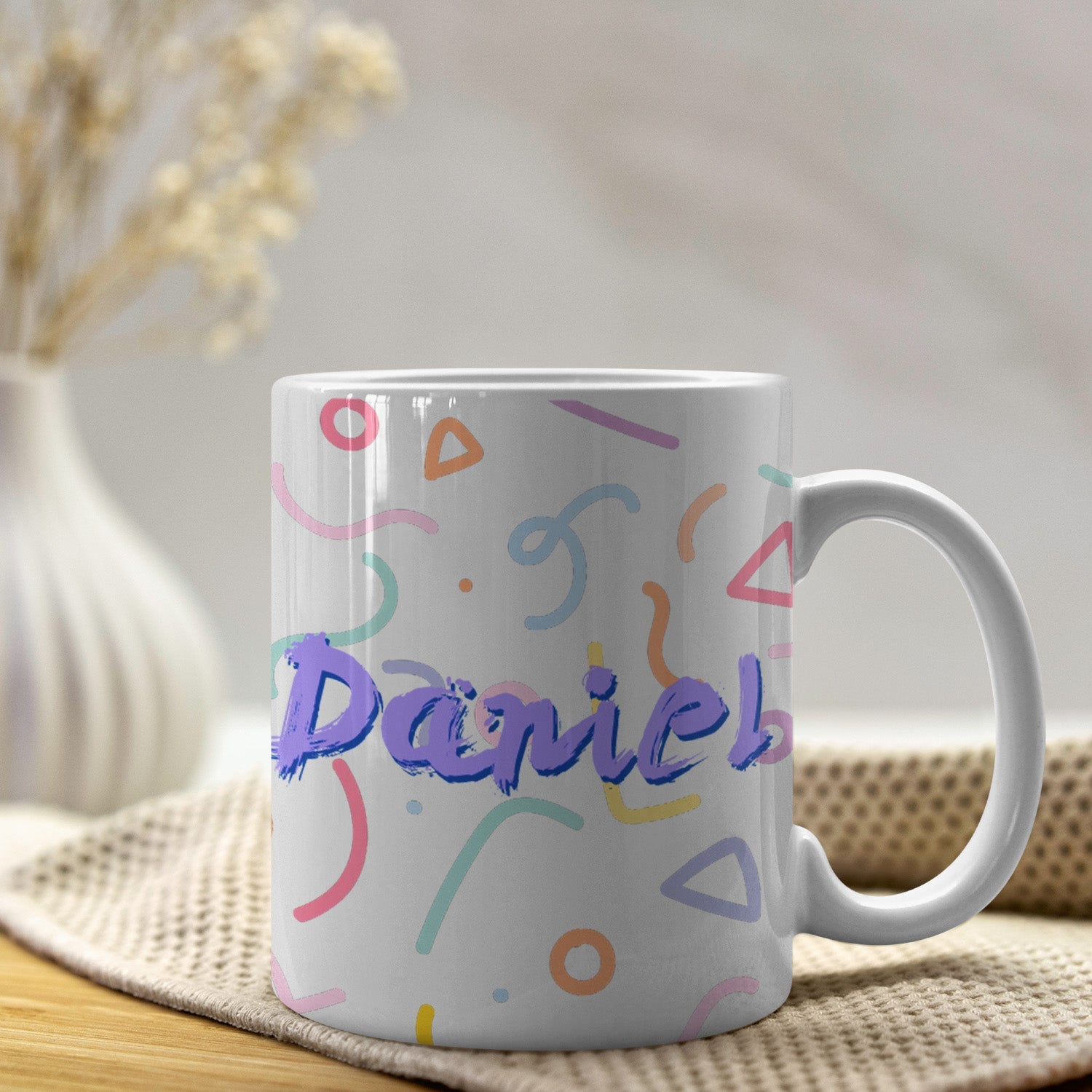 Taza Personalizada con Nombre Niño