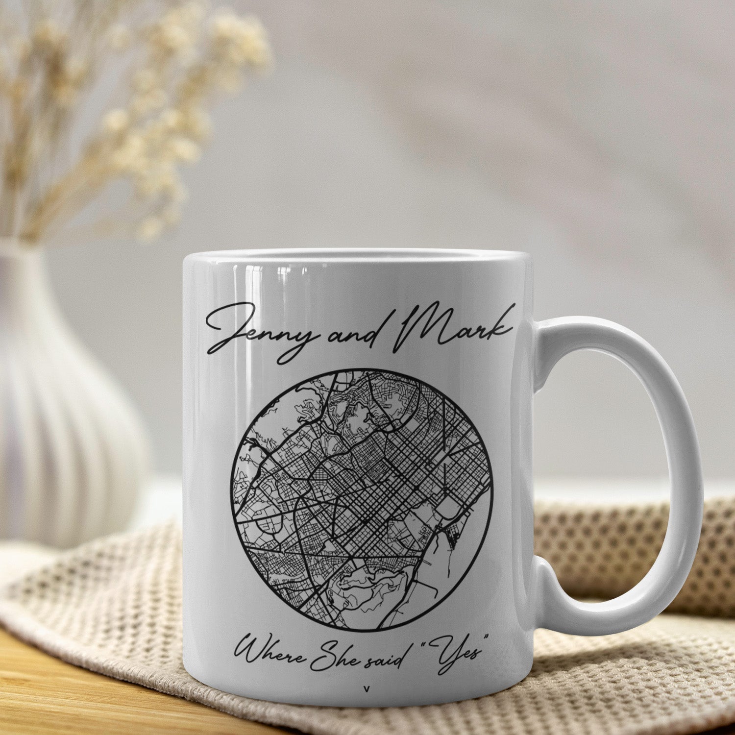 Taza Personalizada Mapa