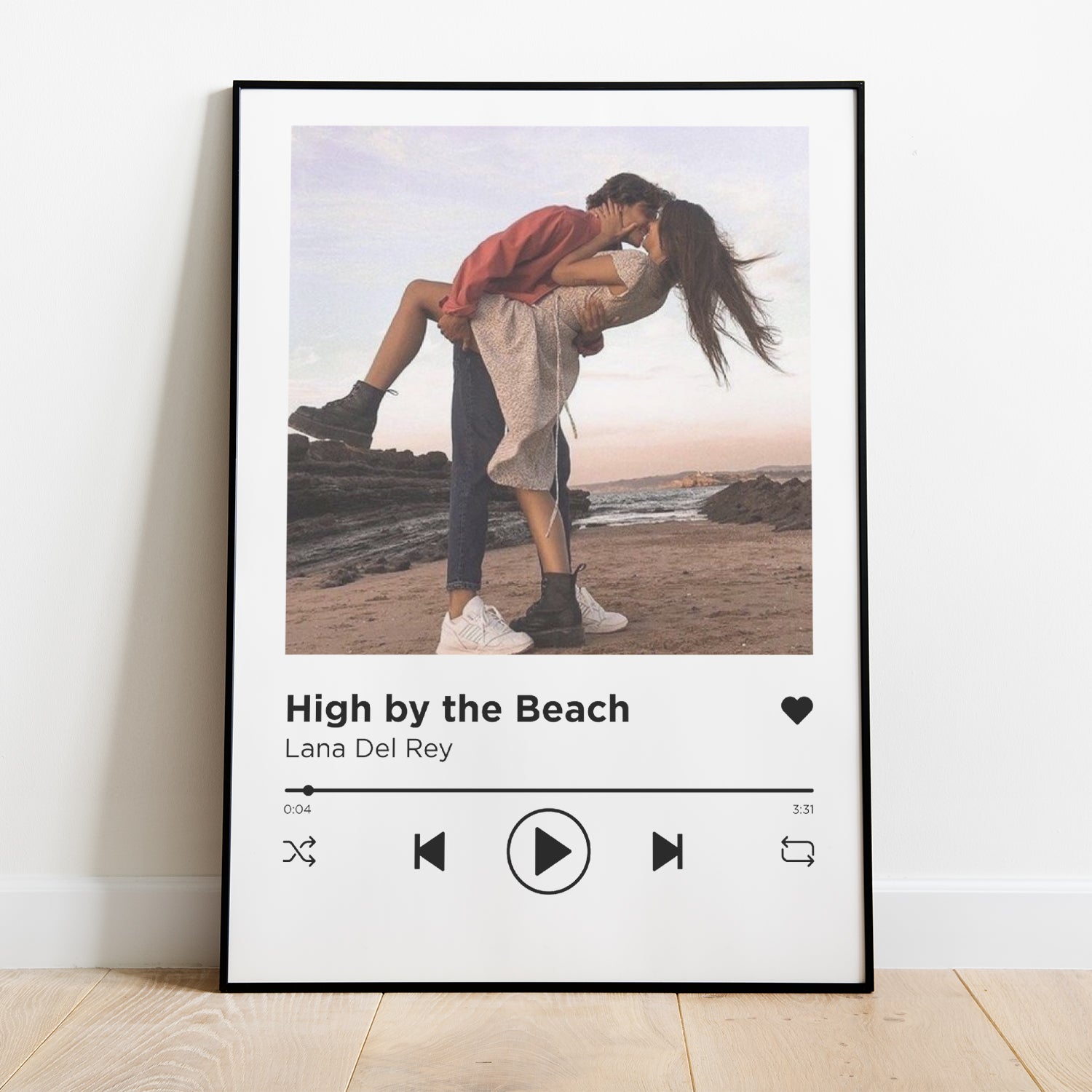 Póster Spotify Con Canción Personalizada Y Foto