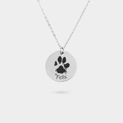 Collar Personalizado Huella Mascota