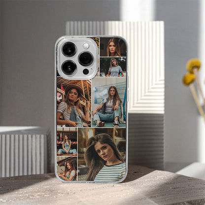 Funda iPhone Personalizada Grid De Fotos