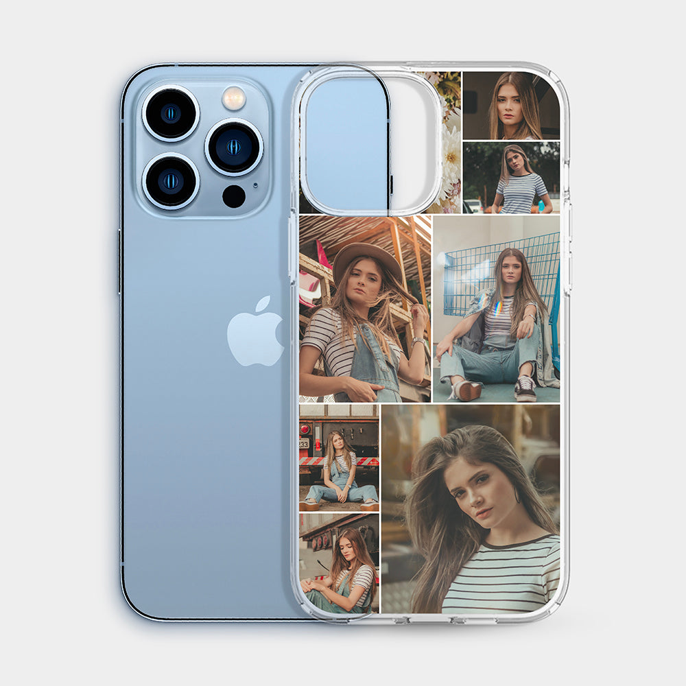 Funda iPhone Personalizada Grid De Fotos