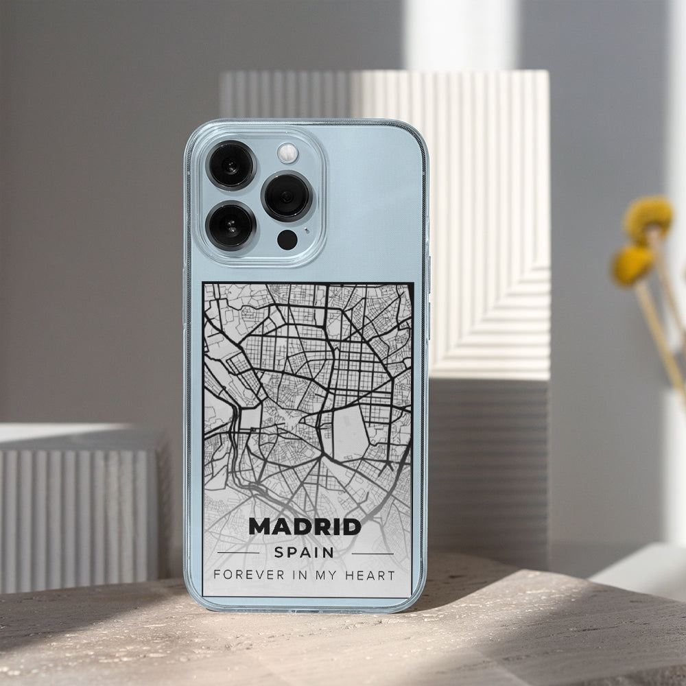 Funda iPhone Personalizada Mapa Ciudad