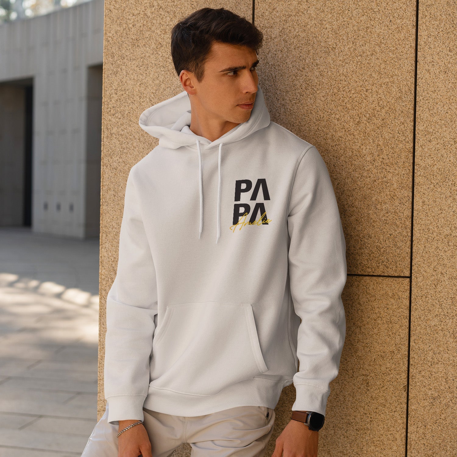 Sudadera Personalizada Con Nombre Para Papa