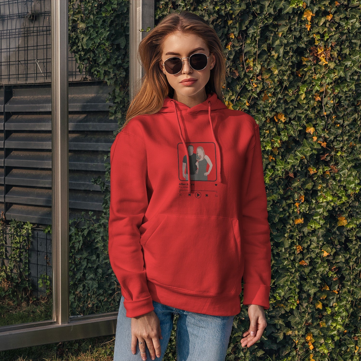 Sudadera Personalizada Con Canción Spotify e Ilustración