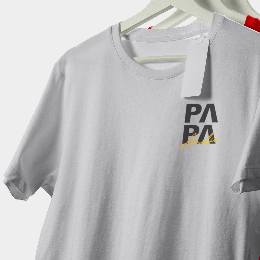 Camiseta Para Papá Personalizada Con Su Nombre