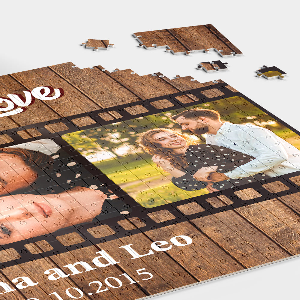 Puzzle Personalizado Fotos Film Película