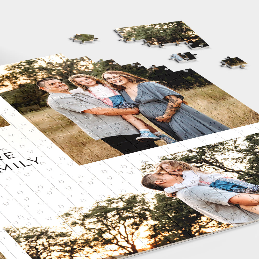 Puzzle Personalizado Collage Fotos Familia
