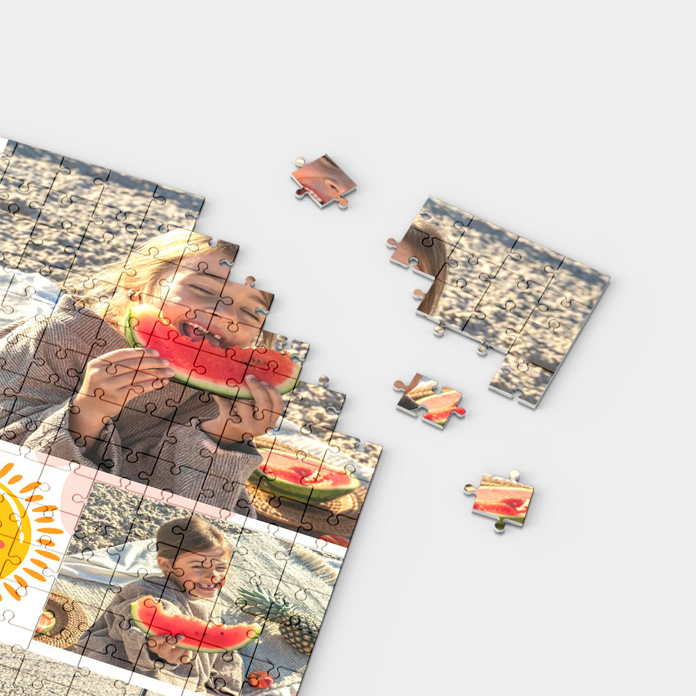 Puzzle Personalizado Collage Fotos Infantil