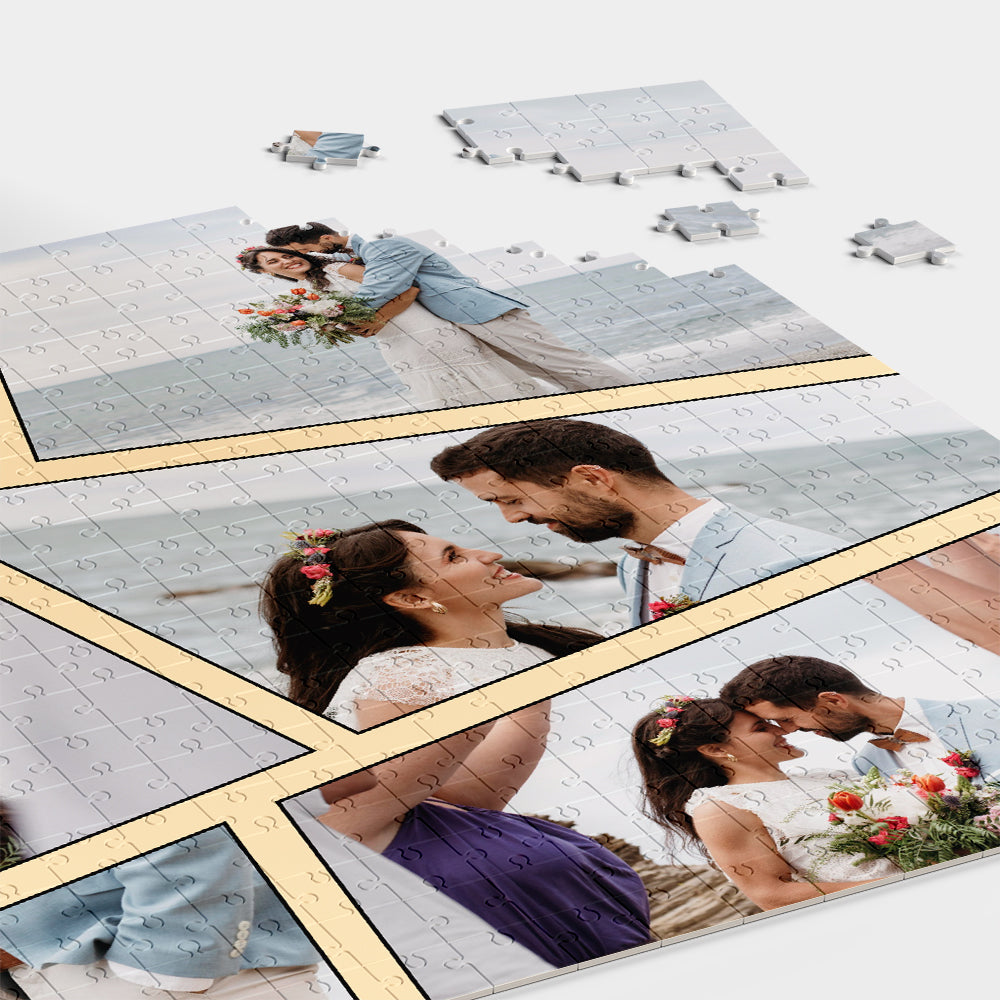 Puzzle Personalizado Collage Fotos Cómic
