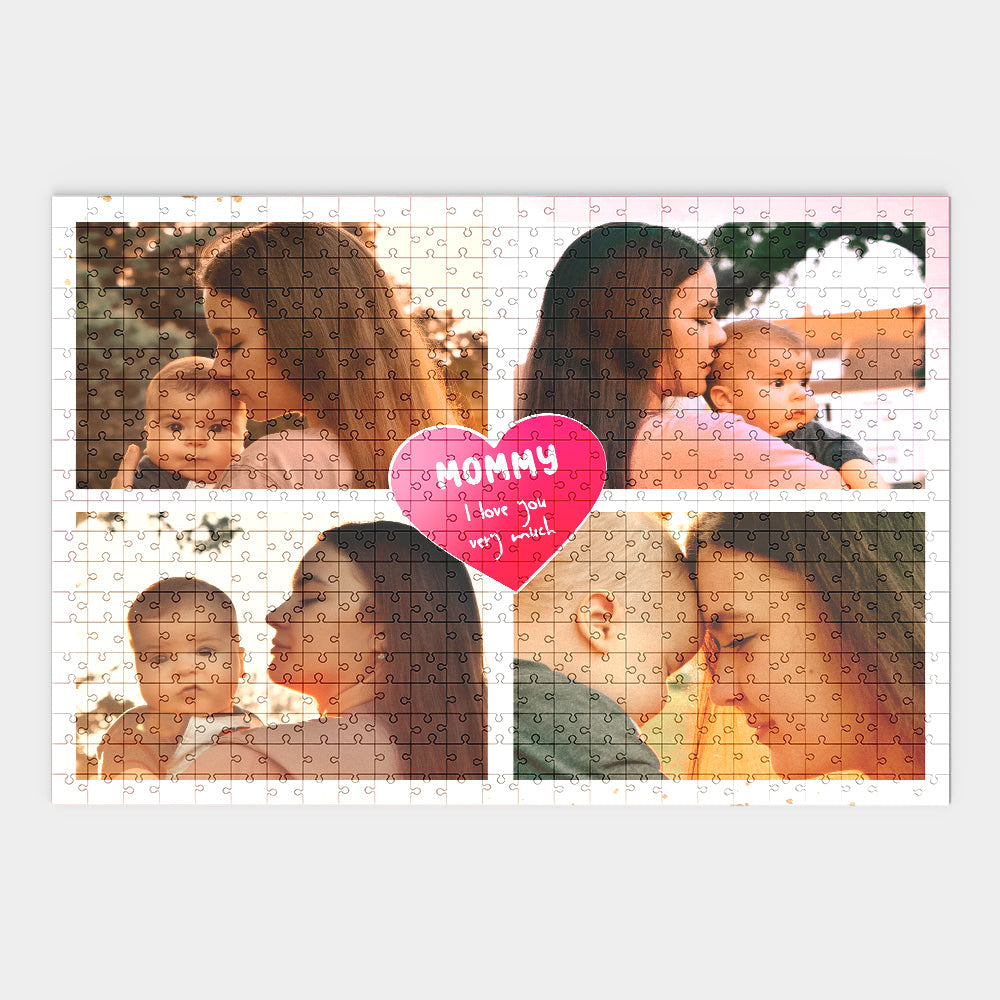 Puzzle Personalizado Collage Fotos Mamá