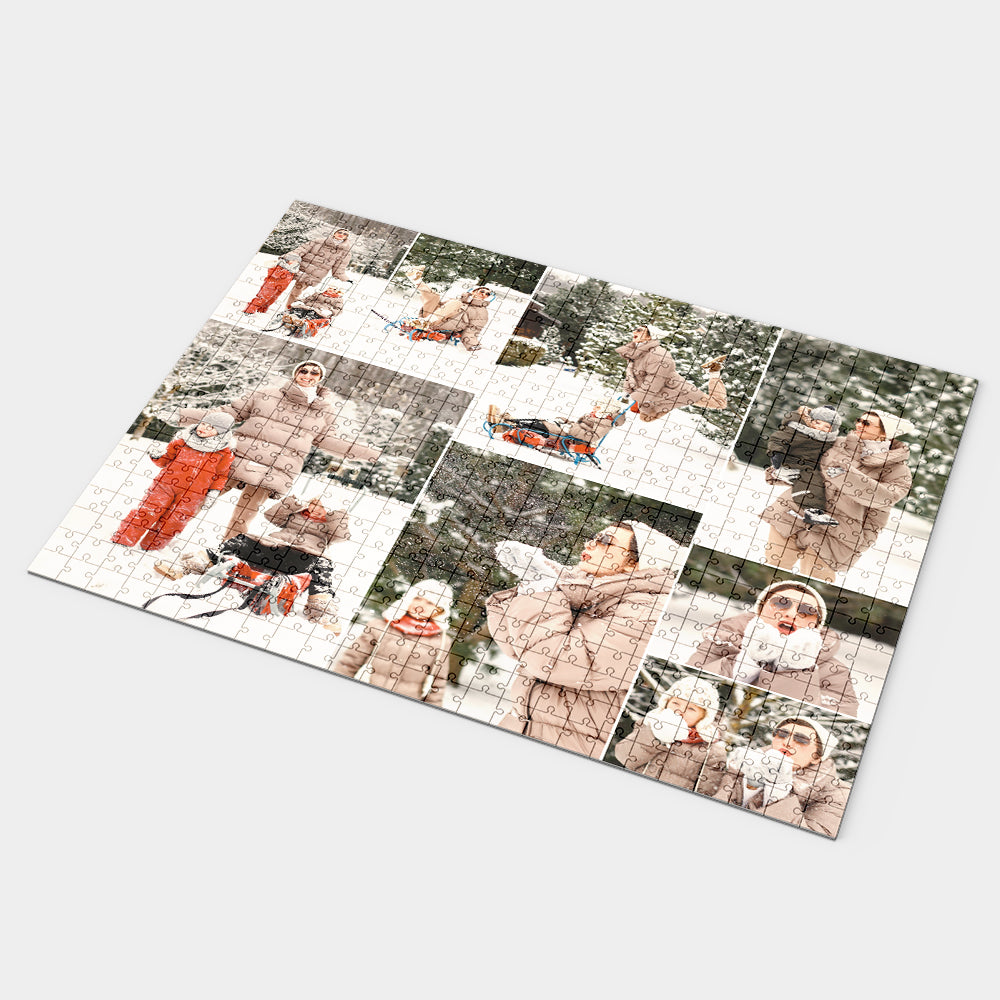 Puzzle Personalizado Collage Fotos Grid