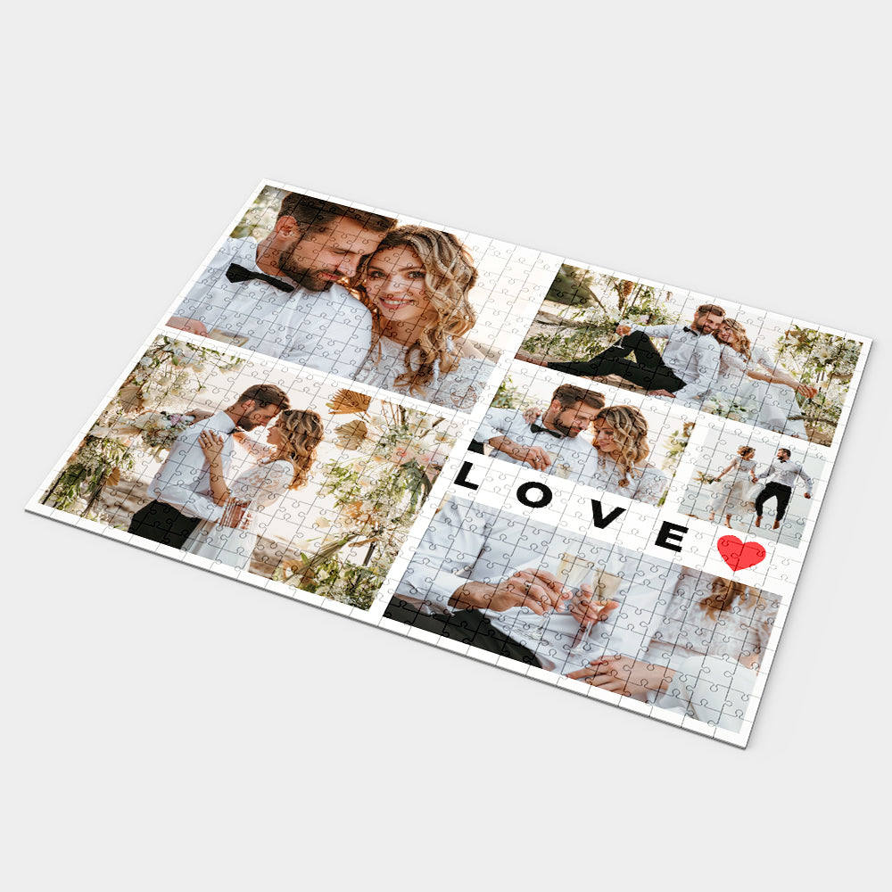 Puzzle Personalizado Collage Fotos Amor