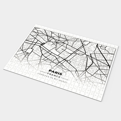 Puzzle Personalizado Mapa Ciudad