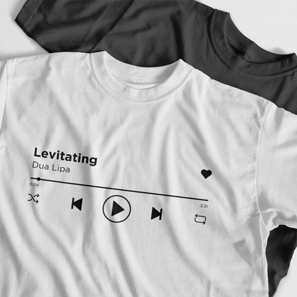 Camiseta Personalizada Con Canción Spotify